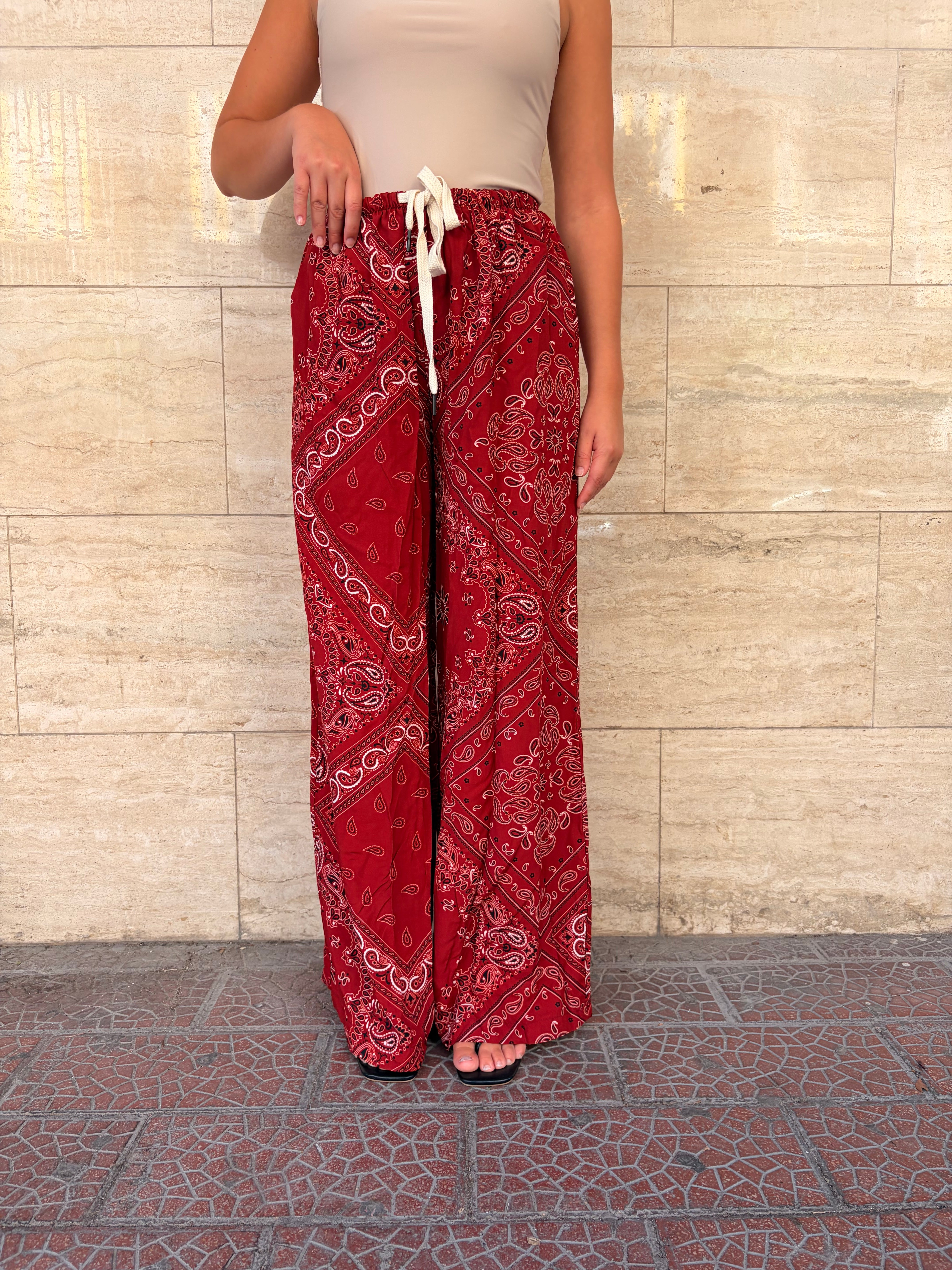Pantalaccio bandana Ciliegia