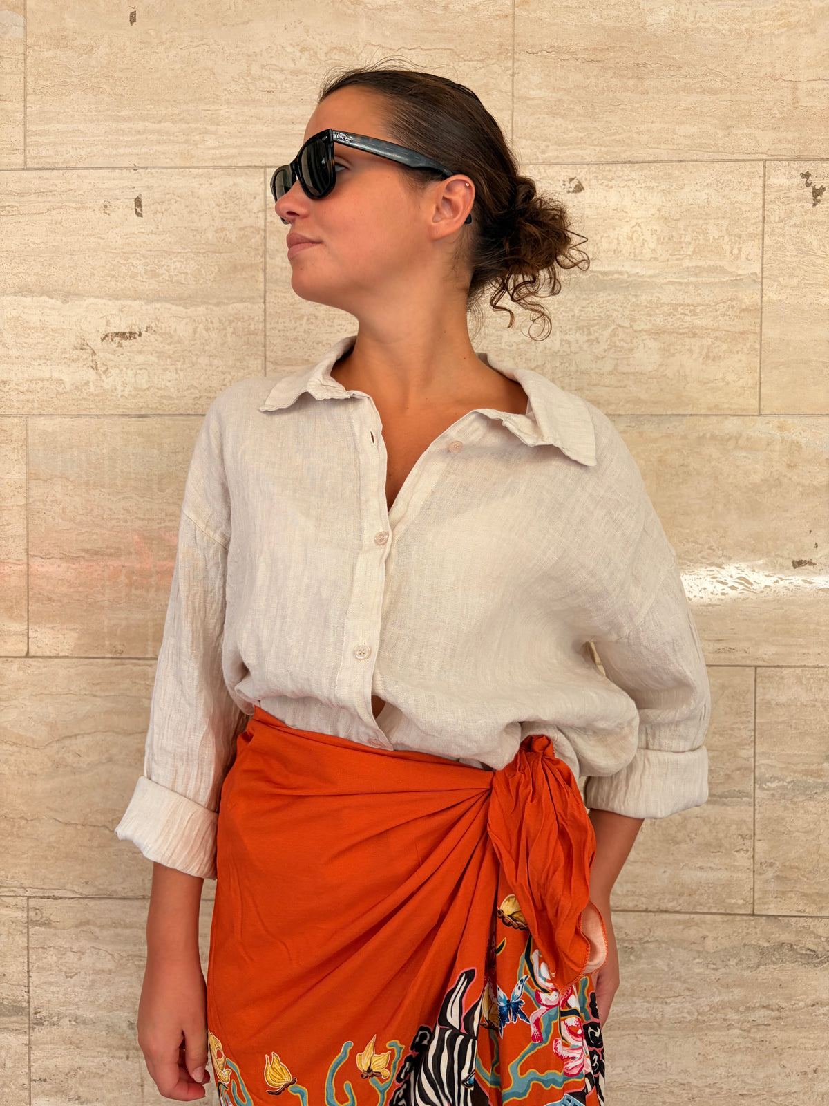 Camicia Lino Sabbiato