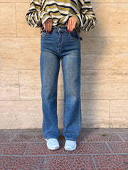 Denim Wide Sabbiato 7661