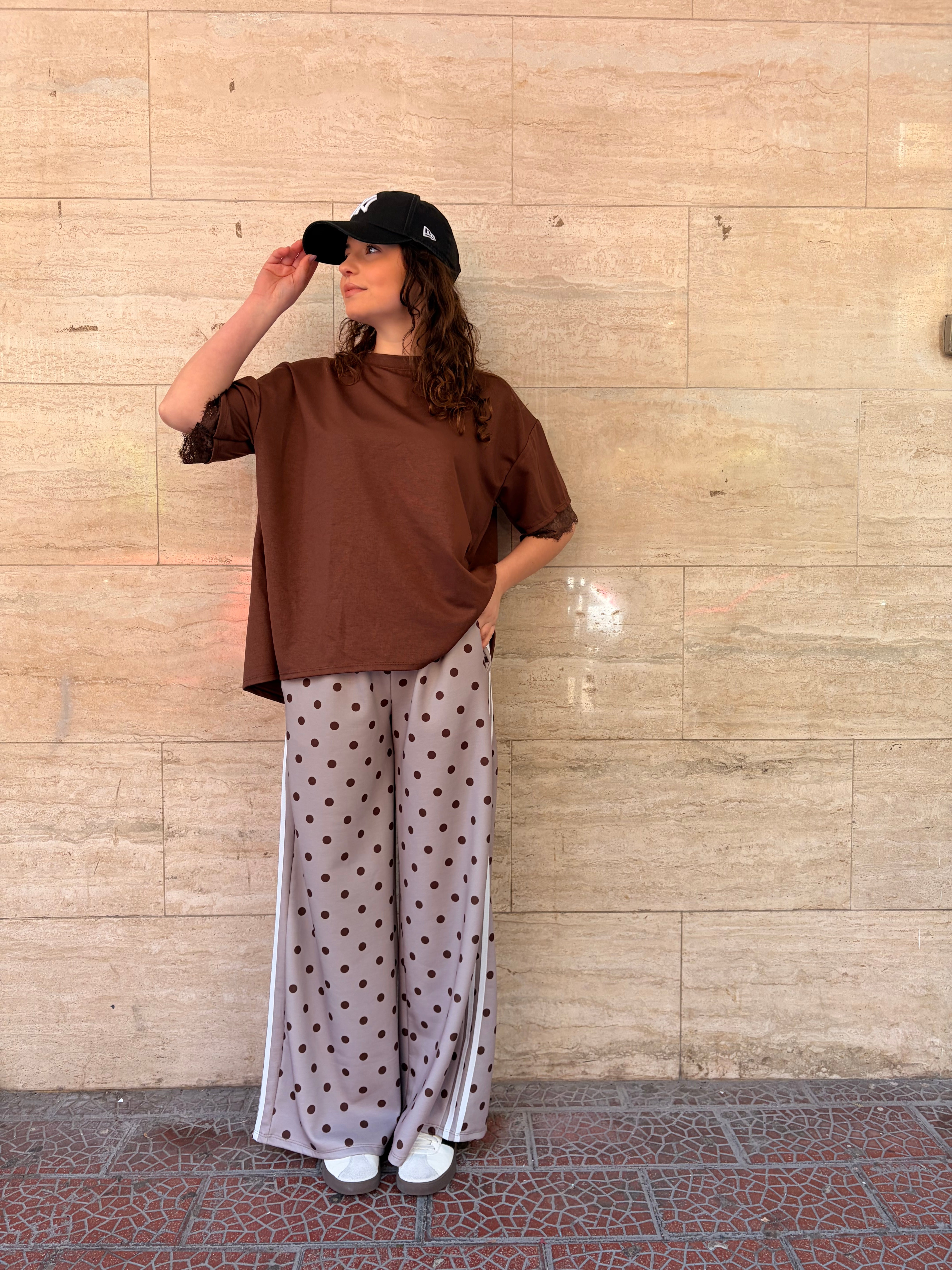 Pantalone Melody Fango