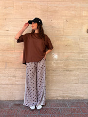 Pantalone Melody Fango