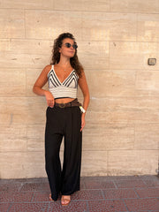 Pantalone Veronica Nero