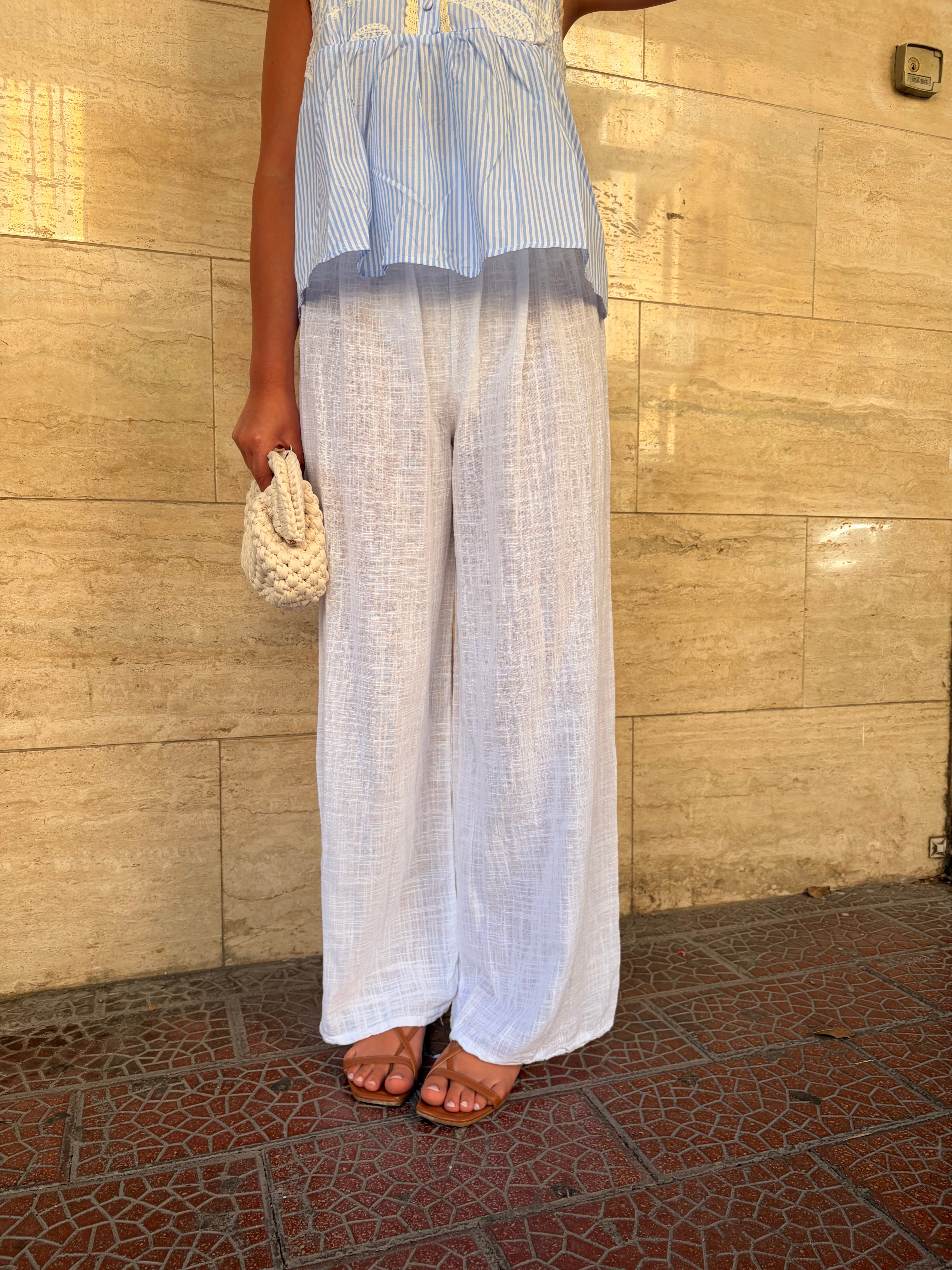 Pantalone Simil Lino