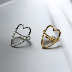 Anello Cuore Vuoto