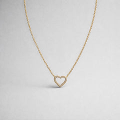 Collanina Cuoricino Vuoto