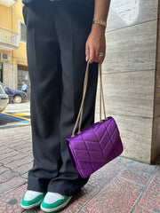 Velvet Bag Melanzana