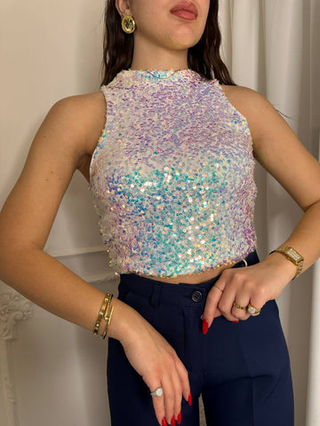 Top Paillettes Ariel