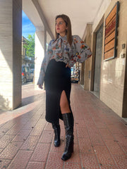 Lounguette spacco laterale