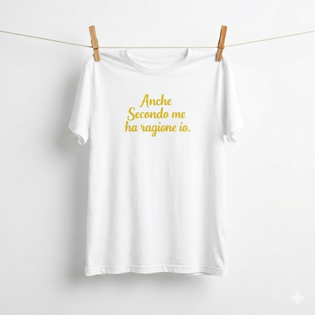 T Shirt Gialla
