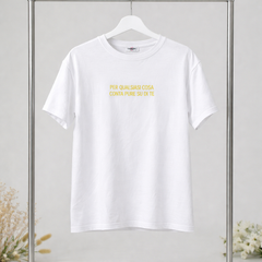 T Shirt Per Qualsiasi Cosa Giallo