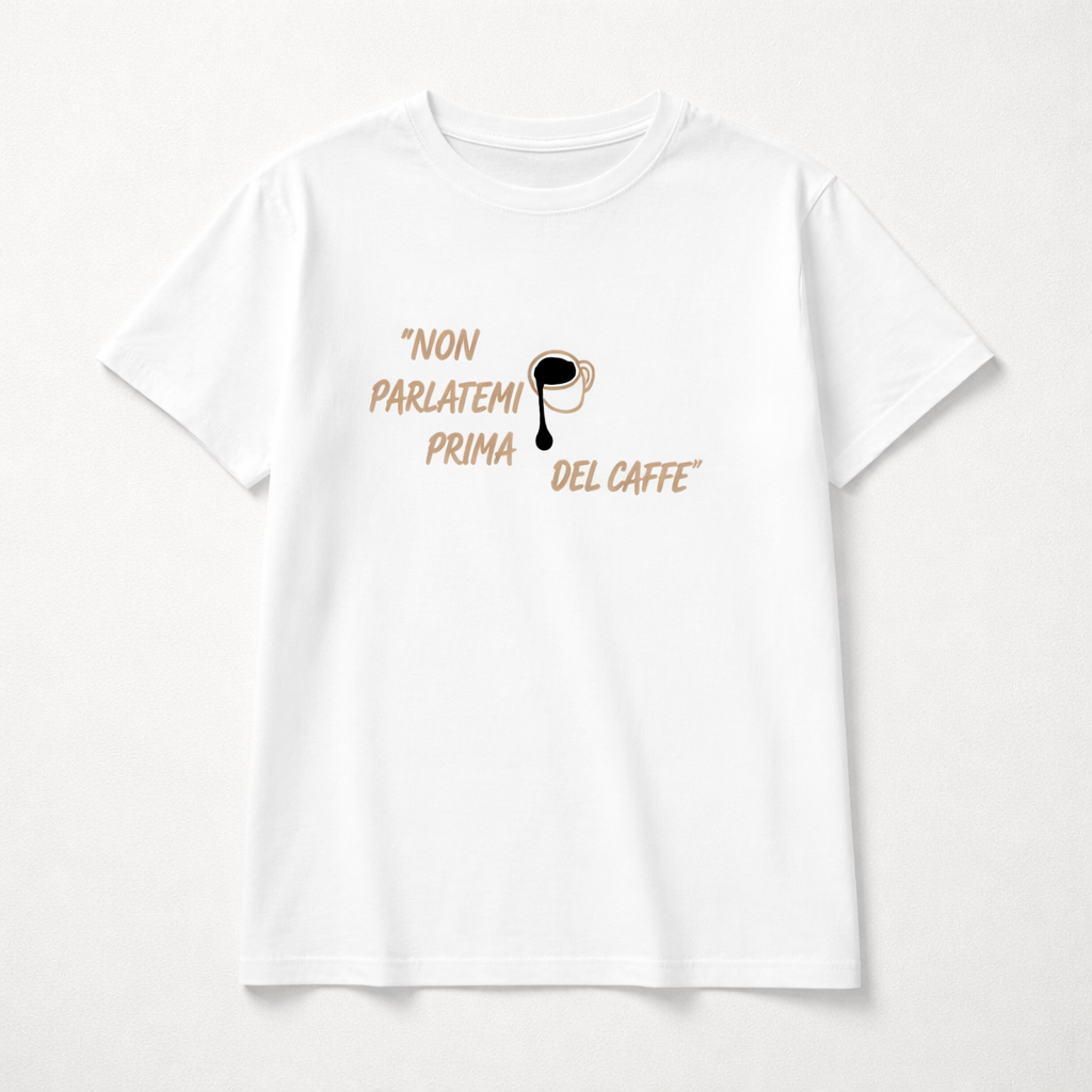 T Shirt Non parlatemi