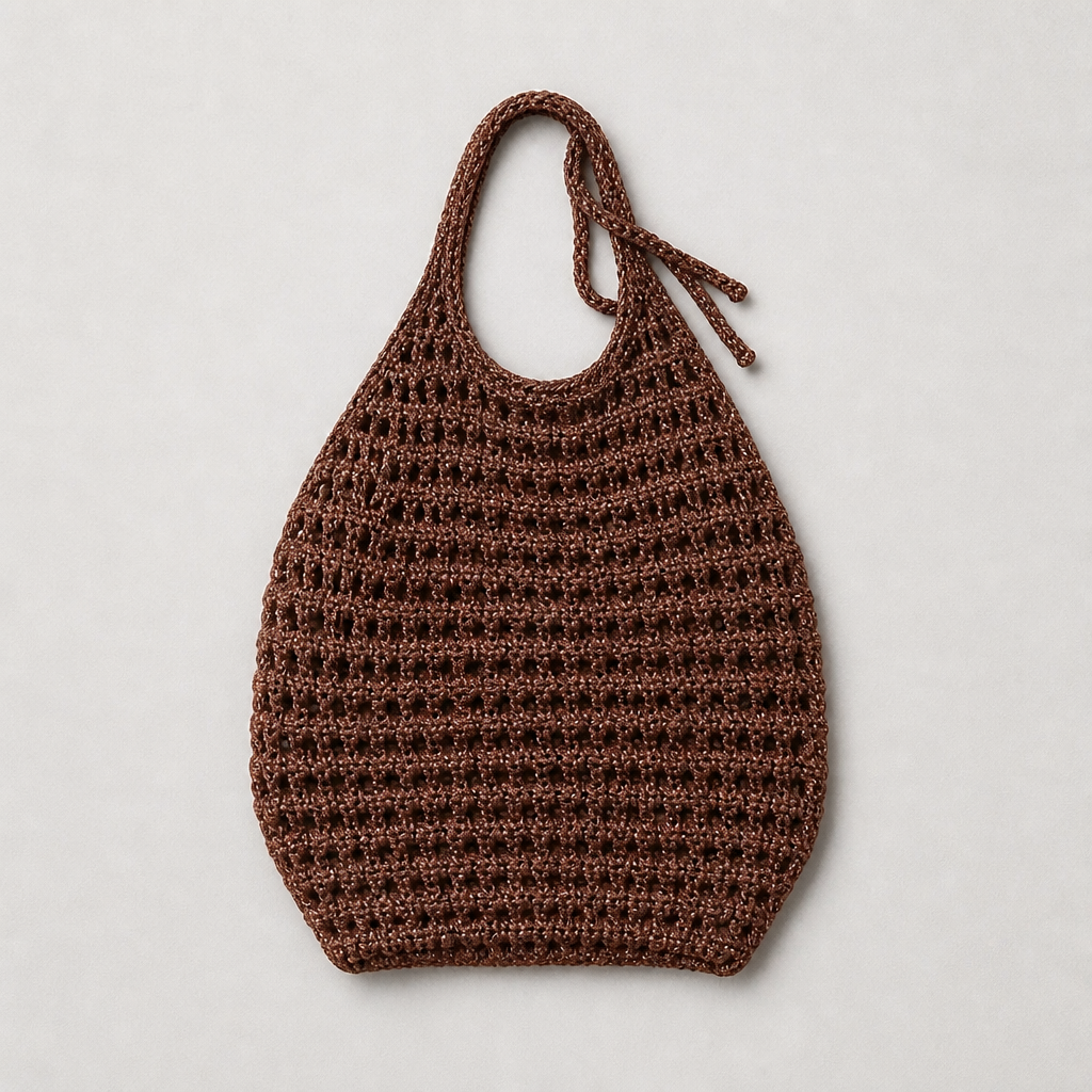 Top Lamè Crochet