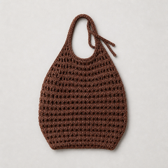 Top Lamè Crochet