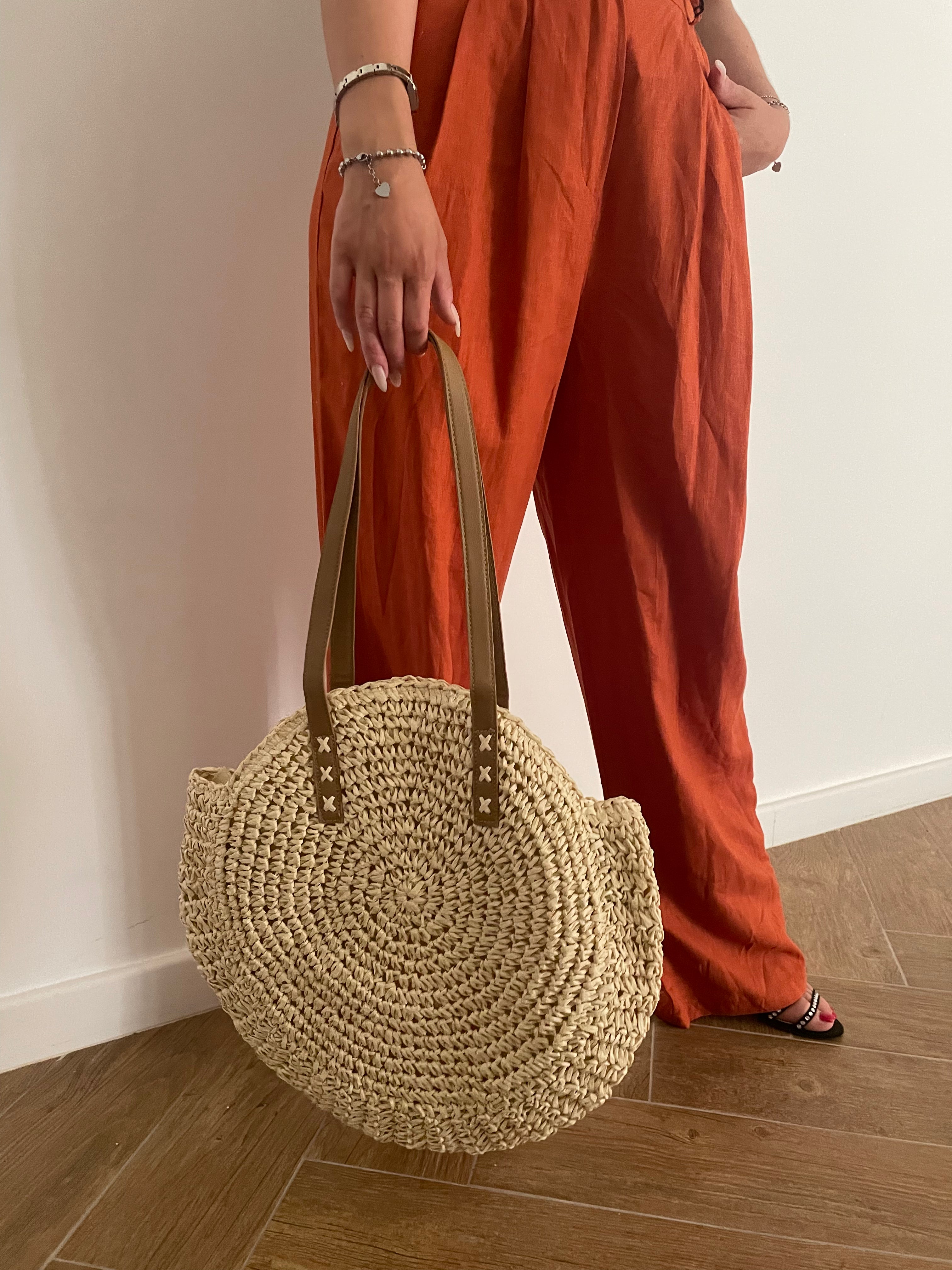 Bag Panama Beije chiaro