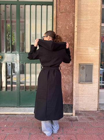 Cappotto Ginevra Nero