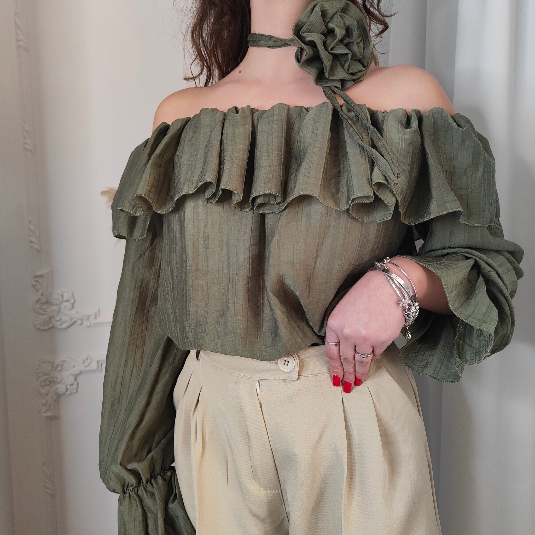 Blusa Rosellone