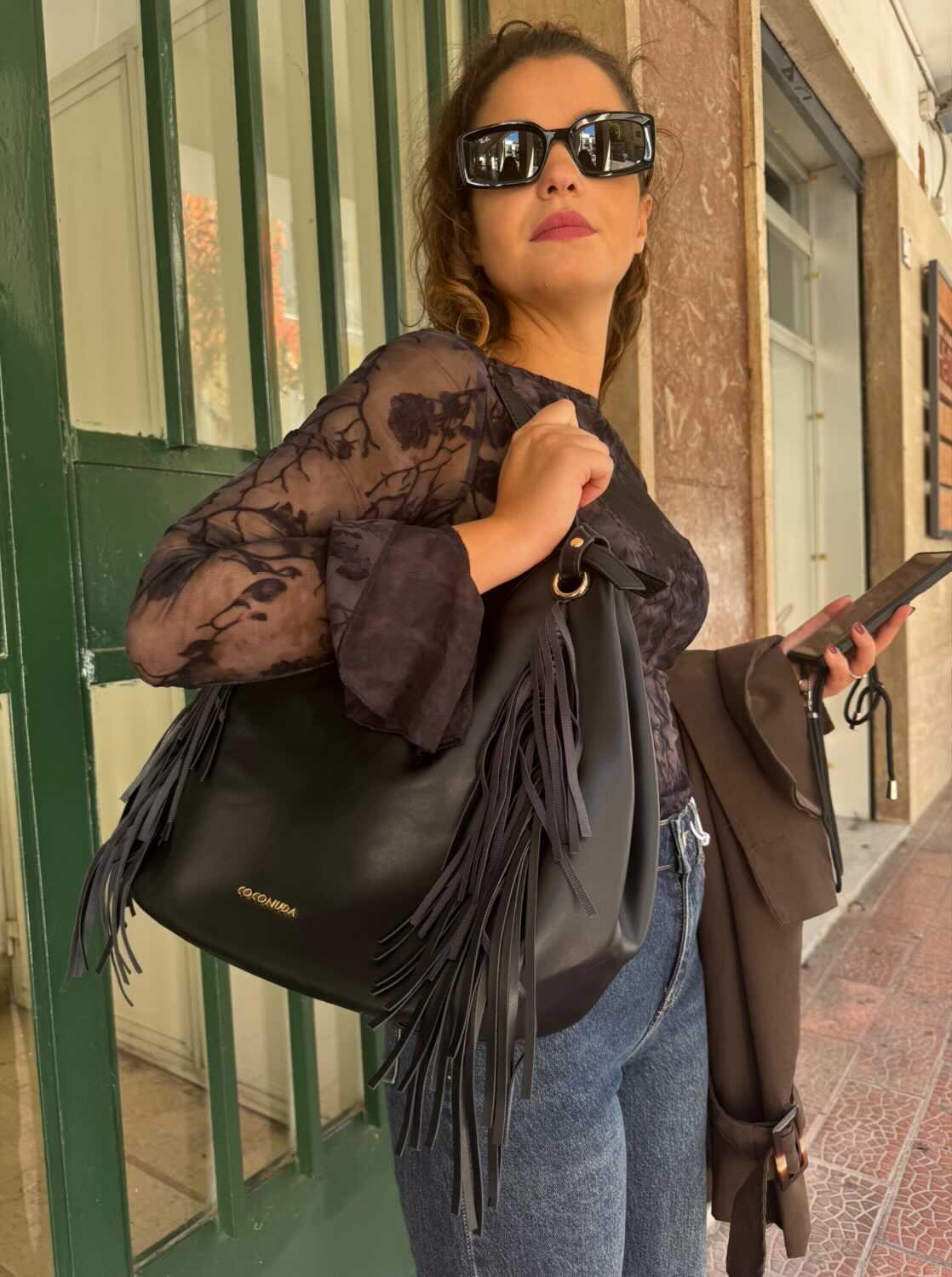 Maxi Bag frange