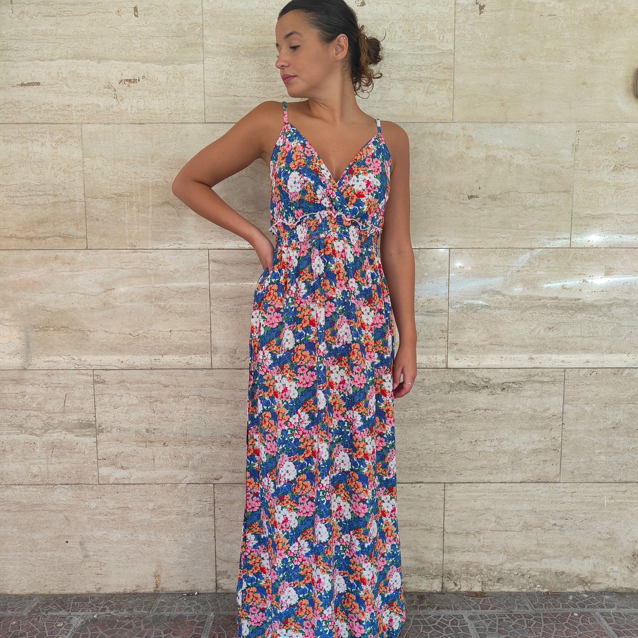Vestito Floreale Low