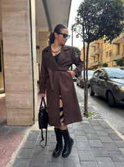Trench Zaira Choco