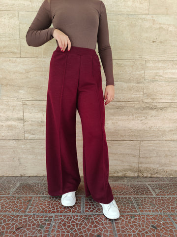 Pantalone Lanetta Bordeaux