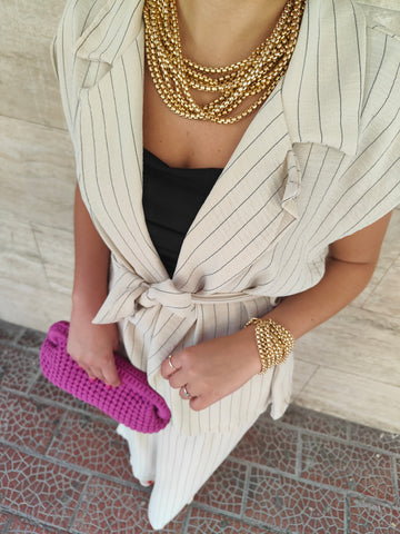 Tailleur Gessy Panna