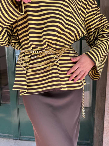 Cinturino Multicatena Oro