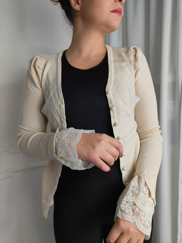 Cardigan perle Low