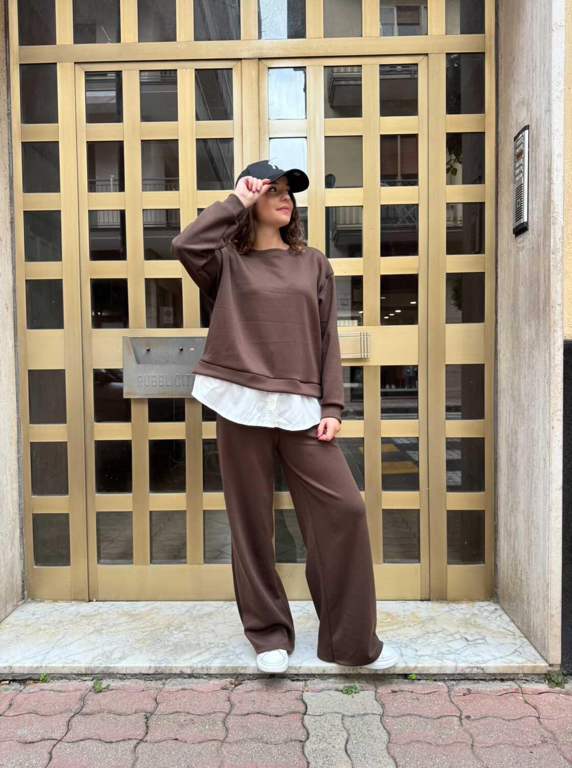 Coordinato Boston Marrone