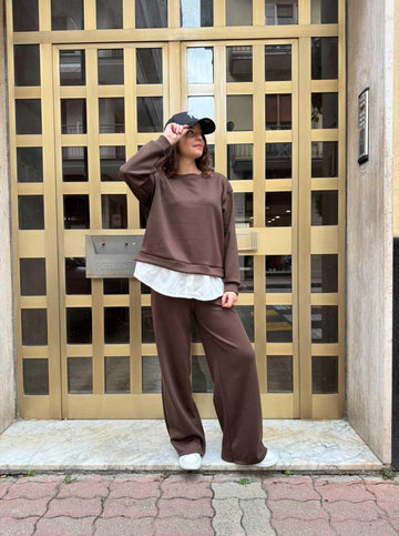 Coordinato Boston Marrone