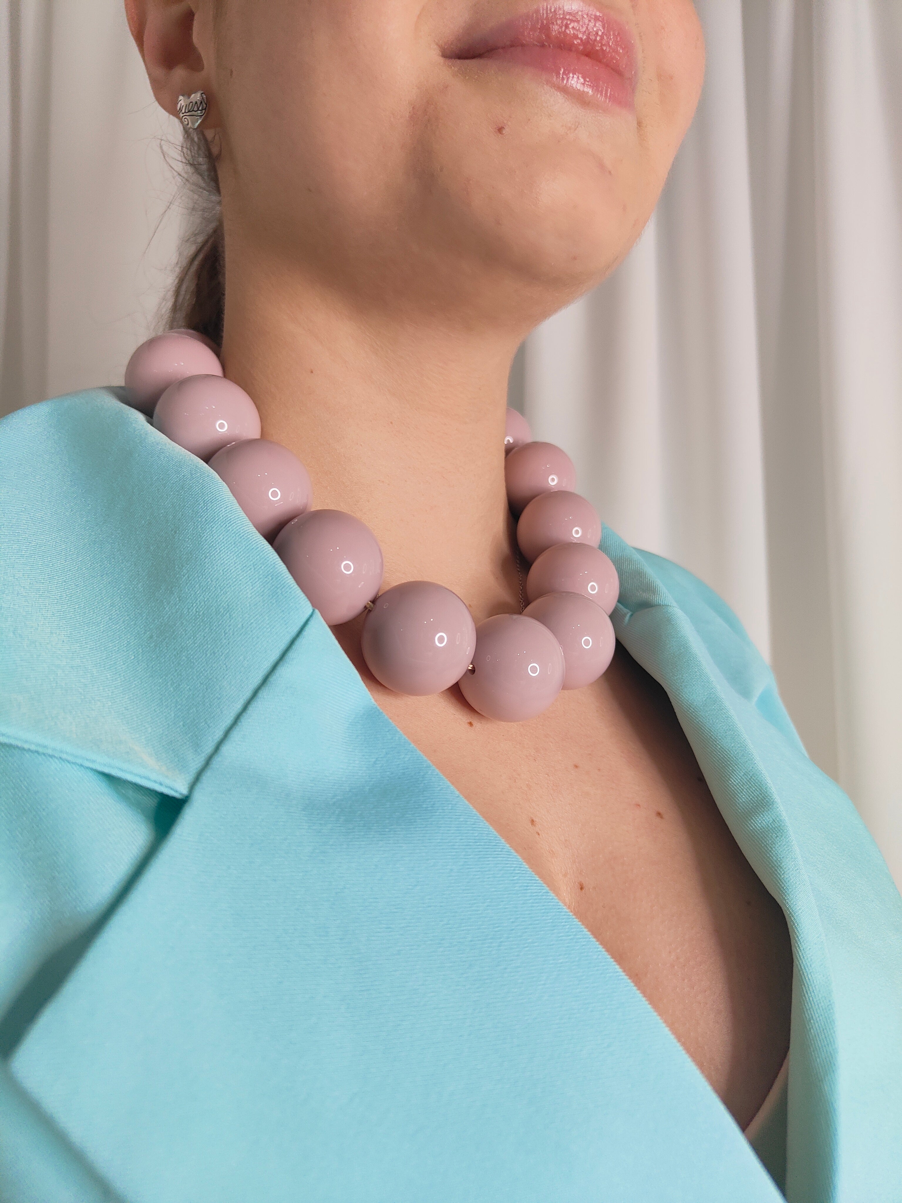 Collana Buble Malva