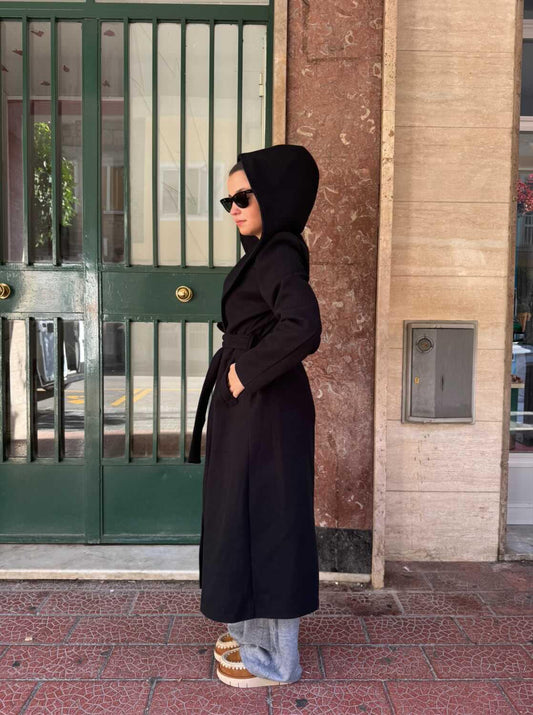 Cappotto Ginevra Nero
