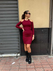 Dress Low Ludo Bordeaux