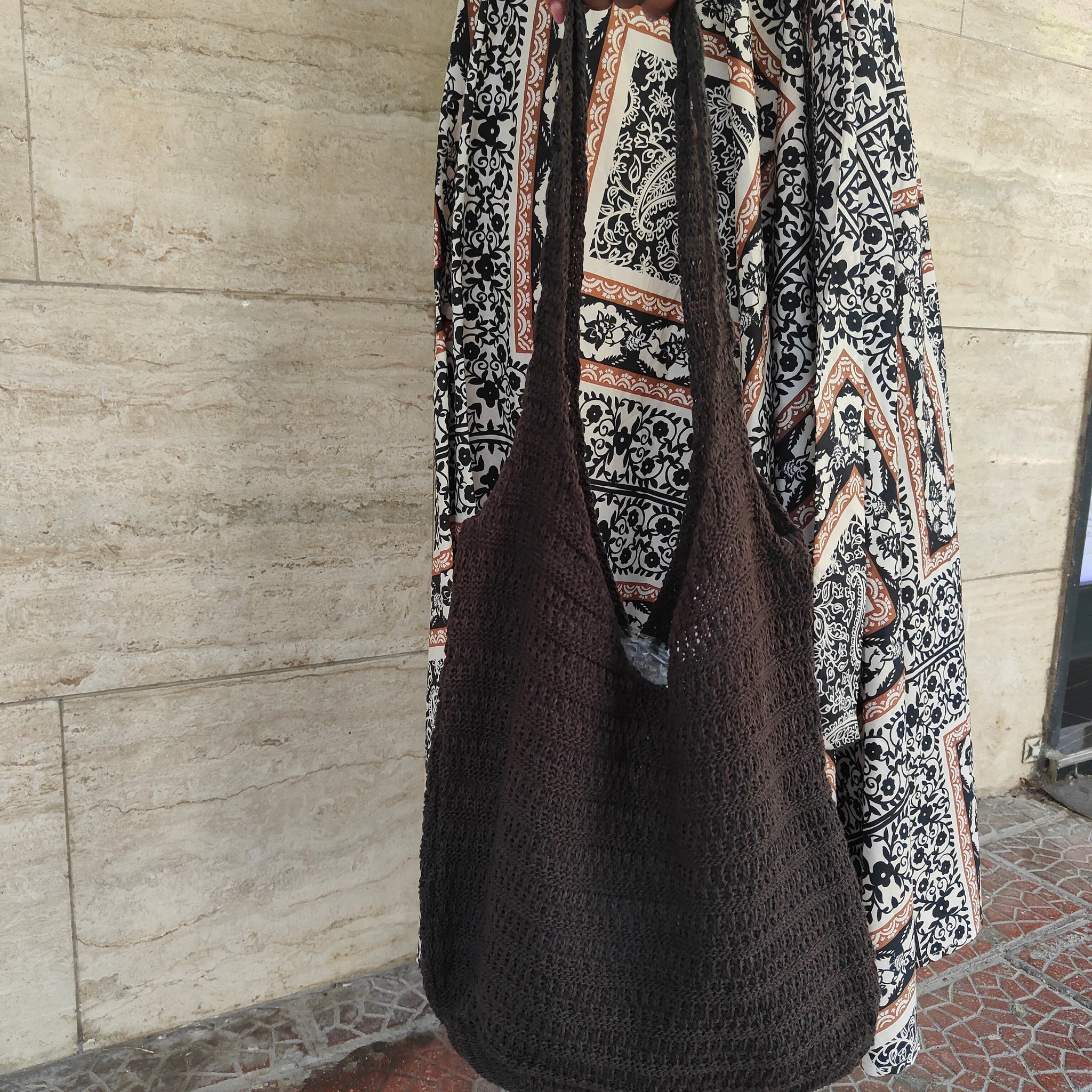 Bag Uncinetto Choco