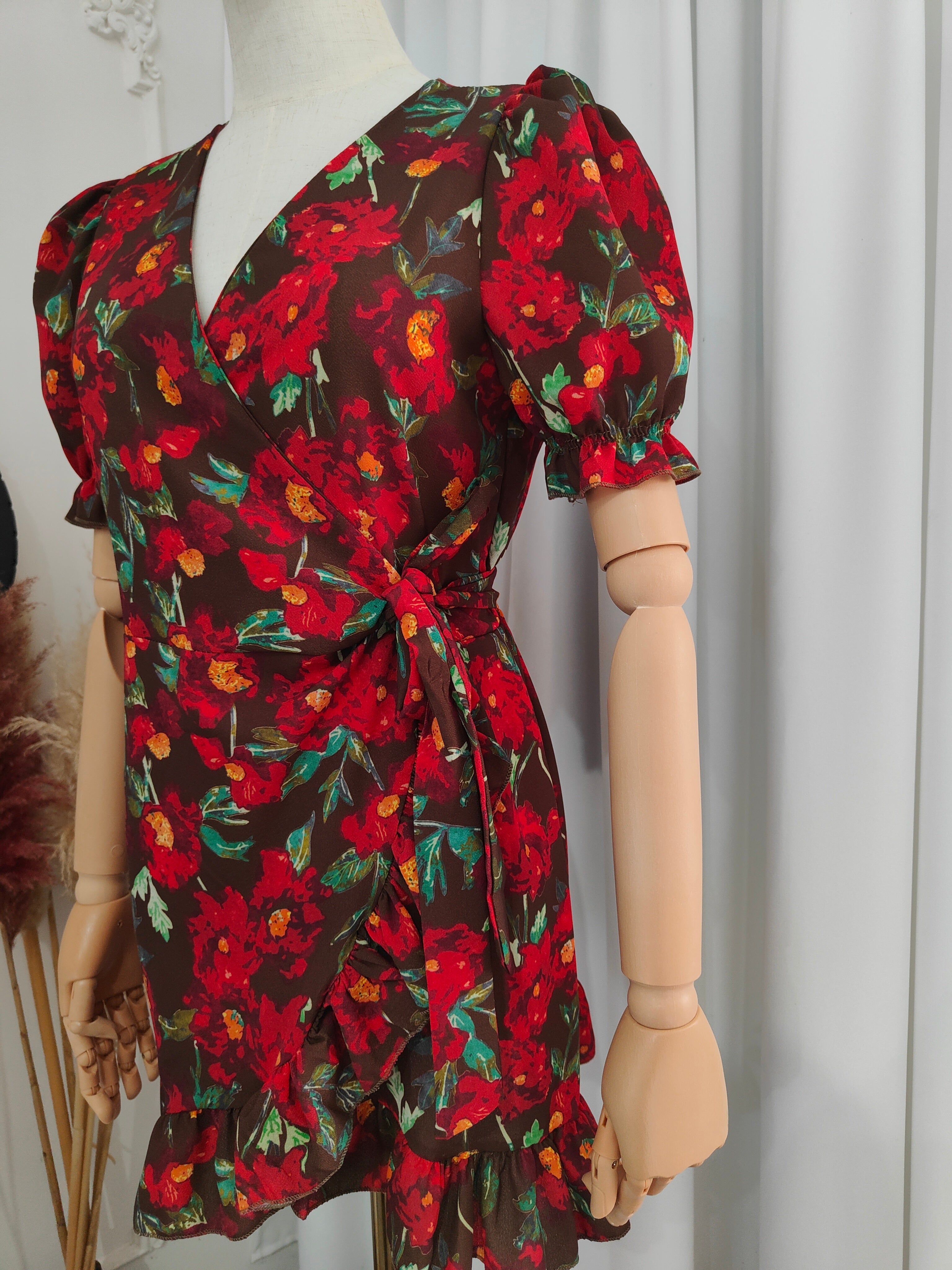 Mini dress portafoglio