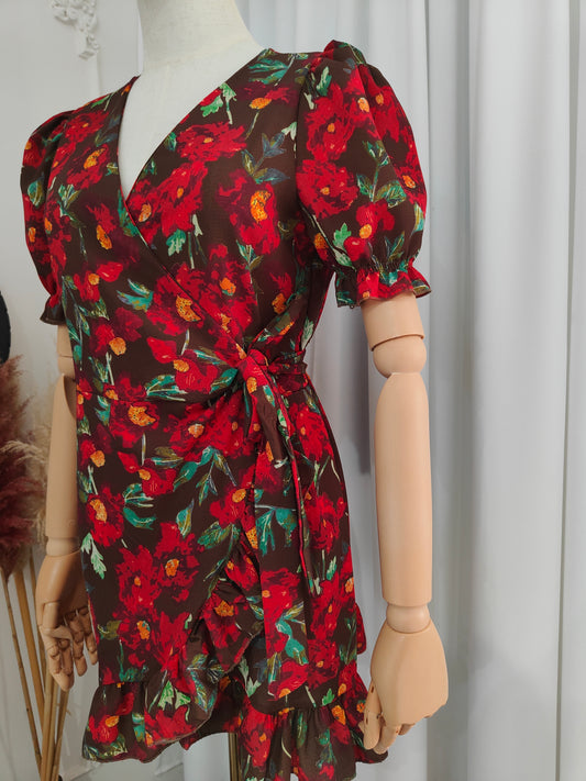 Mini dress portafoglio