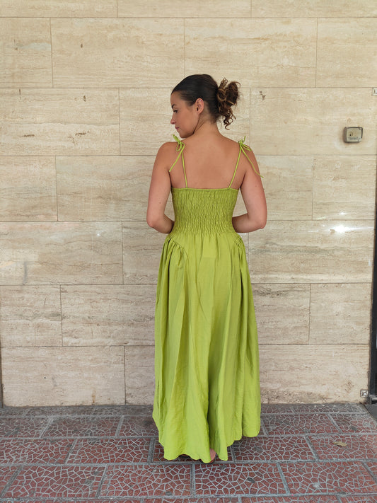 Abito Camilla Lime