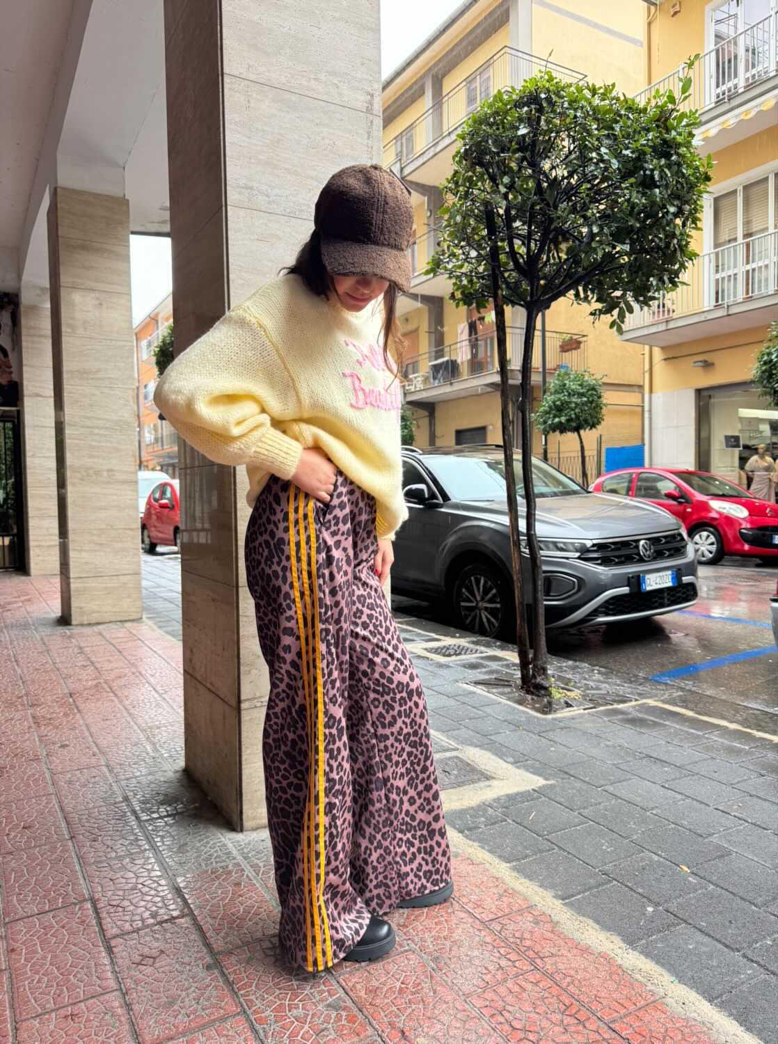 Pantalone Three Giallo