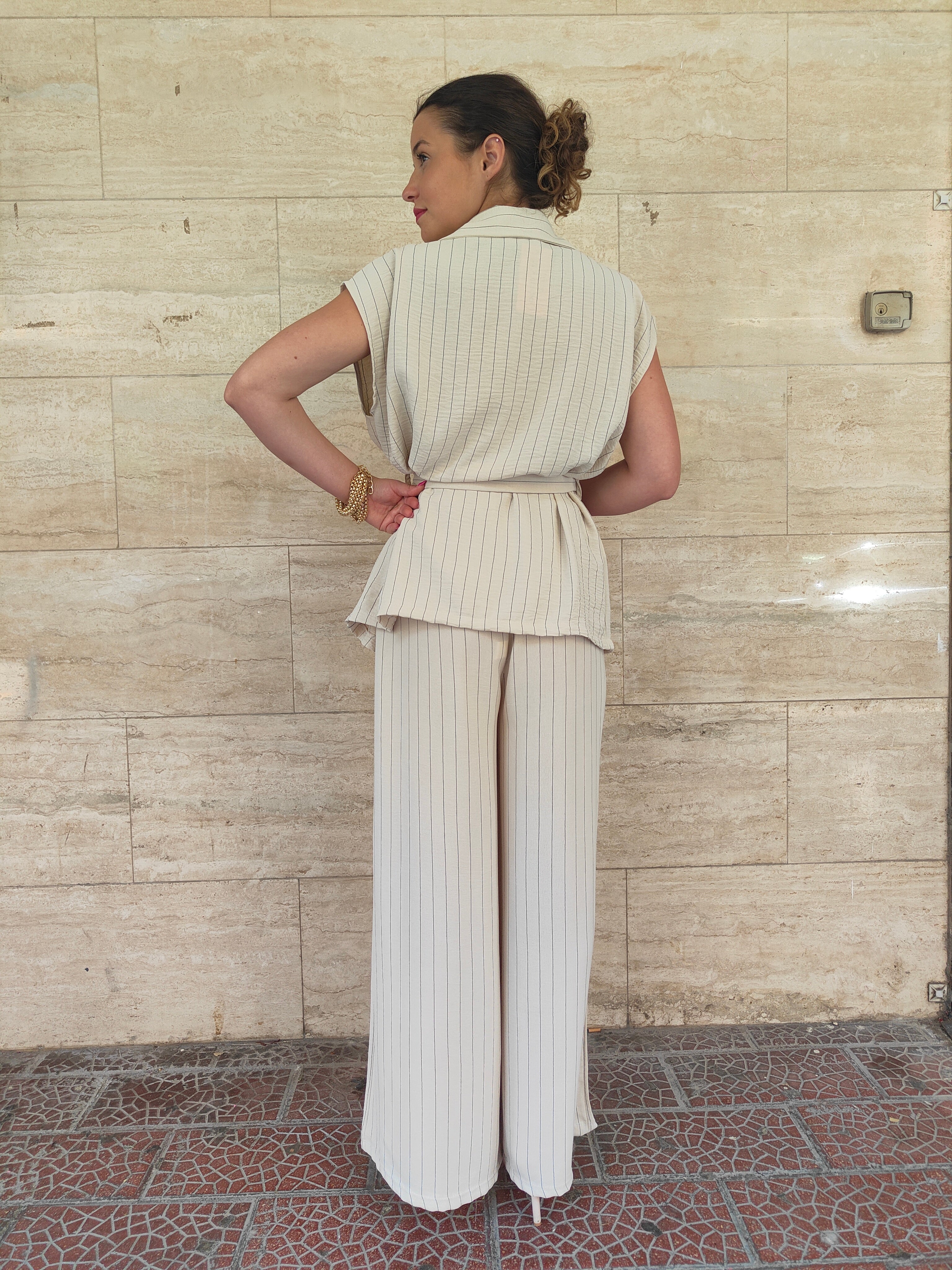 Tailleur Gessy Panna