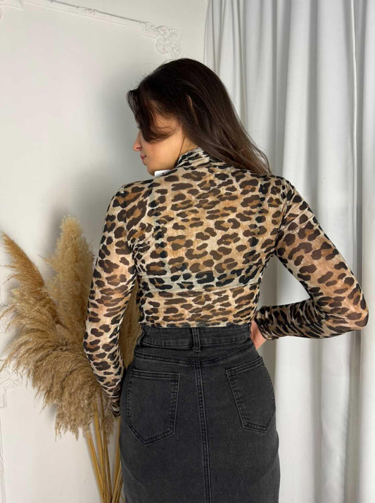 Maglia Cashmere Animalier