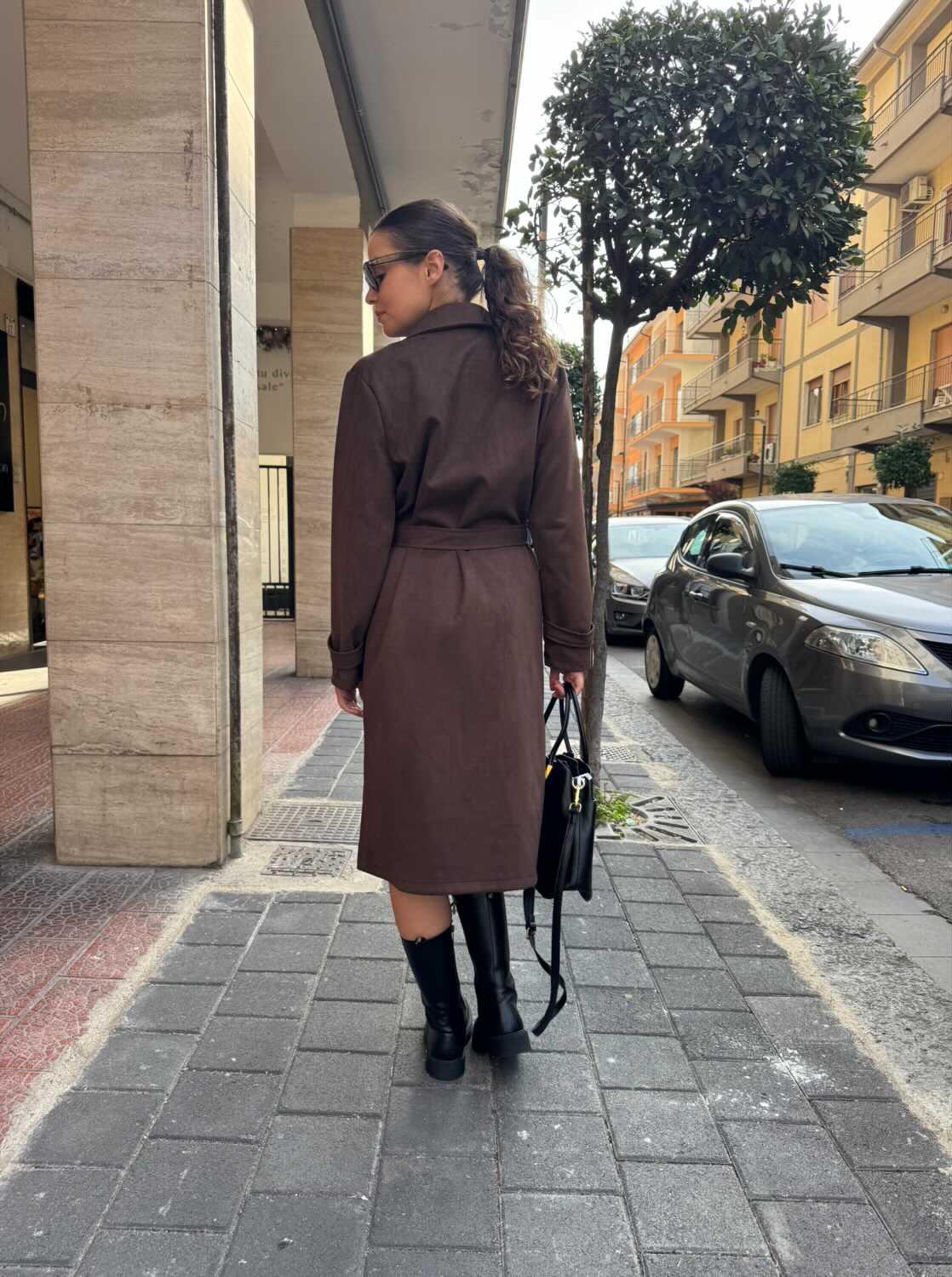 Trench Zaira Choco