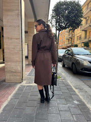 Trench Zaira Choco