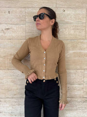 Maglia Cropped Frou Low