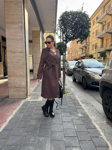 Trench Zaira Choco