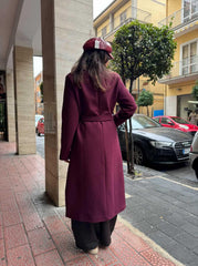 Cappotto Milva Bordeaux
