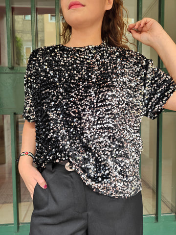 T shirt Paillettes