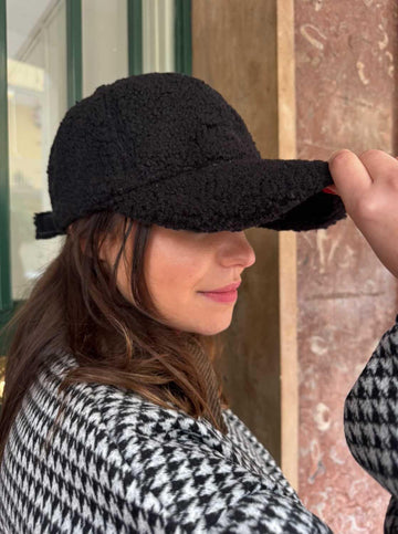 Berretto Teddy Black