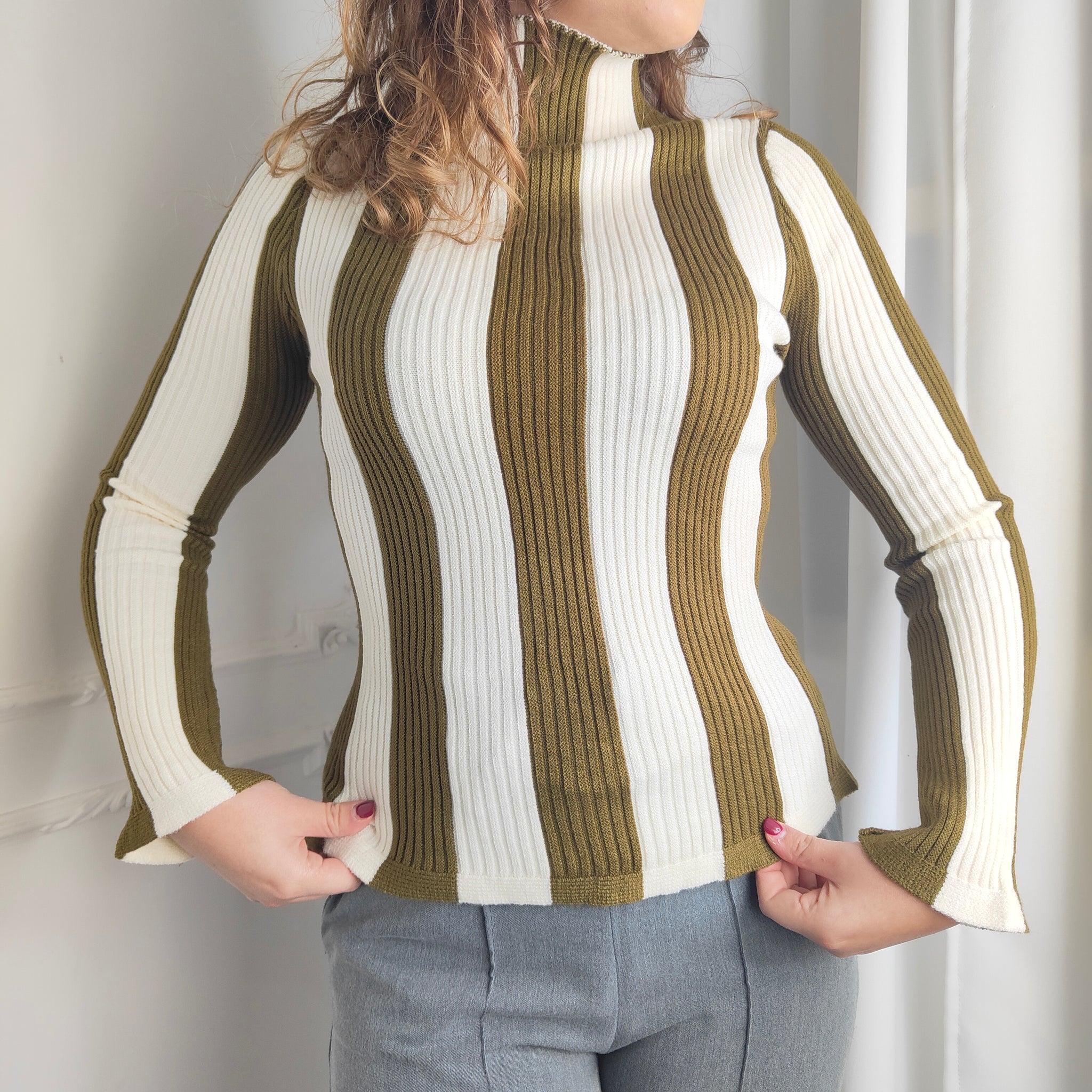Pull Rigato Verticale Low