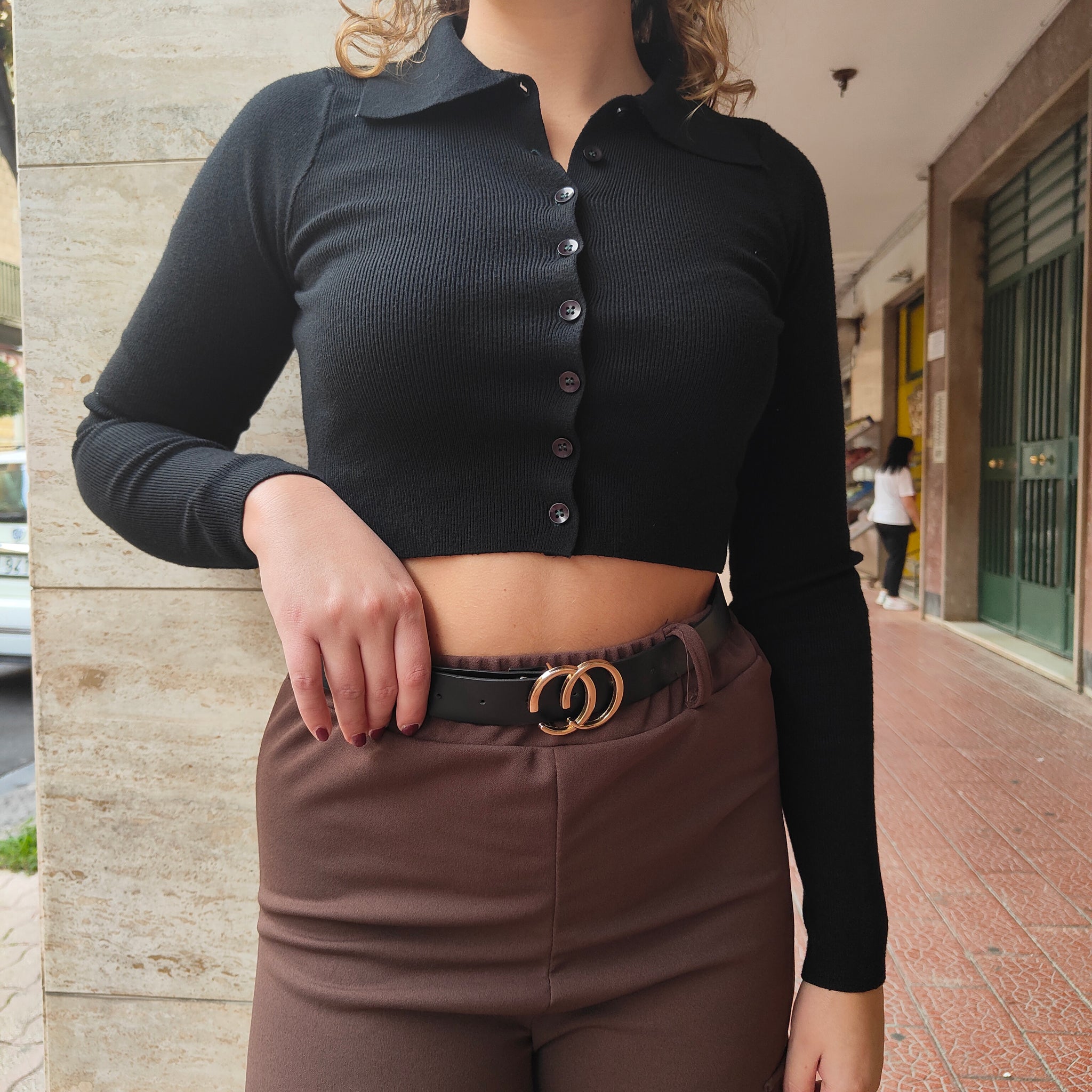 Polo Cropped Low
