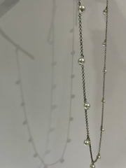 Catenella con perle per occhiali