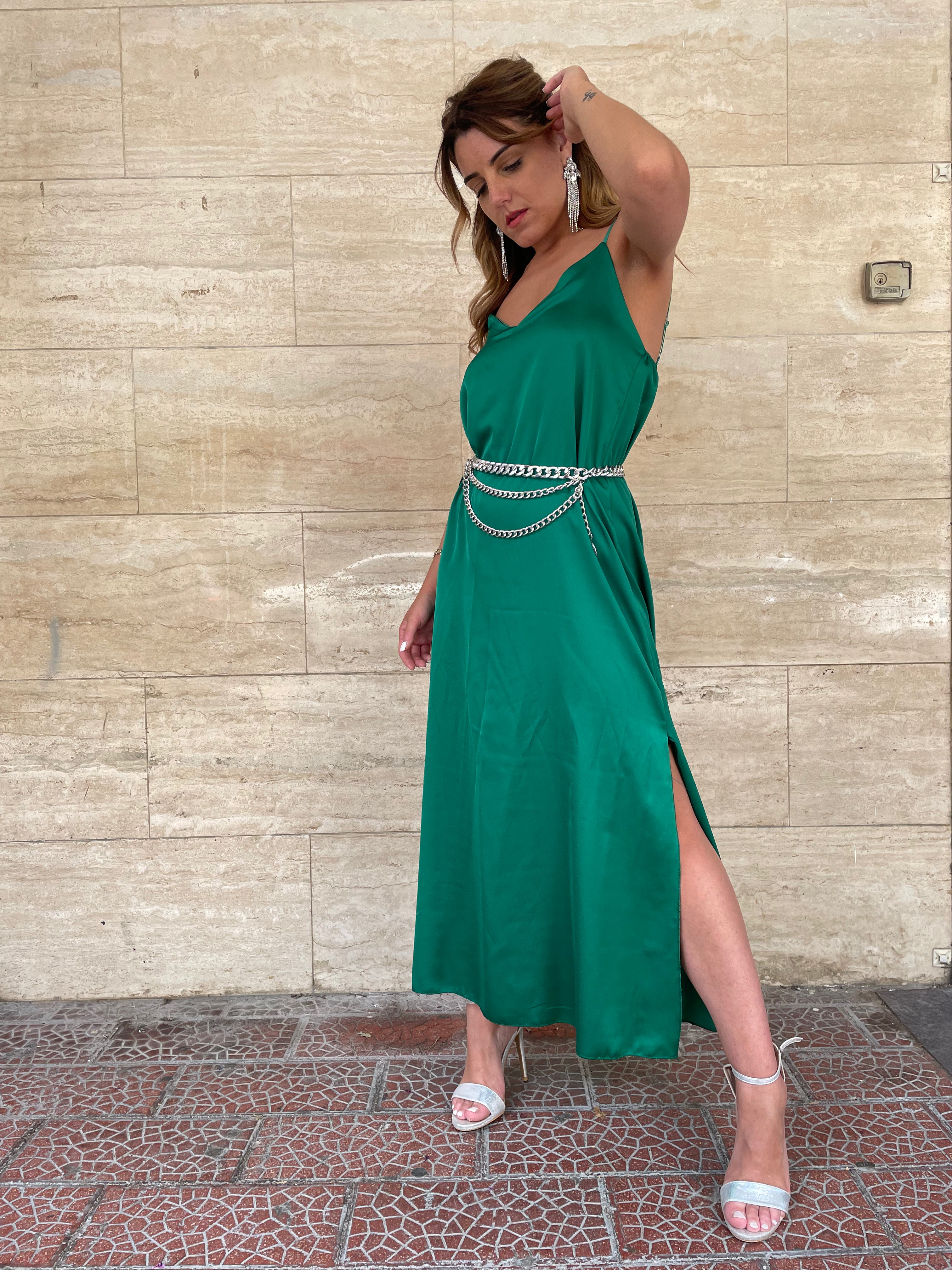 Cintura tre catene argento